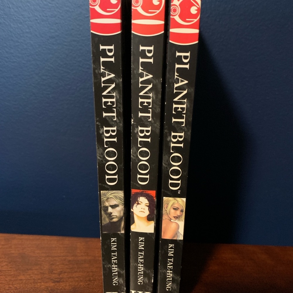 Manga 3 Planet Blood Books